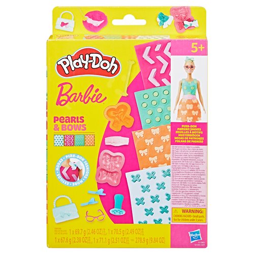 Barbie Fashionista Play-Doh Pearls and Bows Set