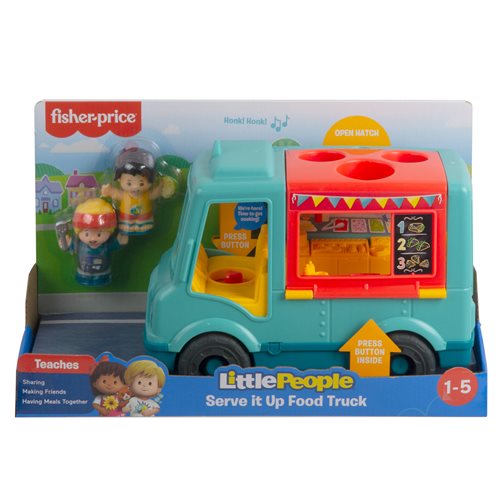 Fisher-Price  Little People Serve It Up Food Truck