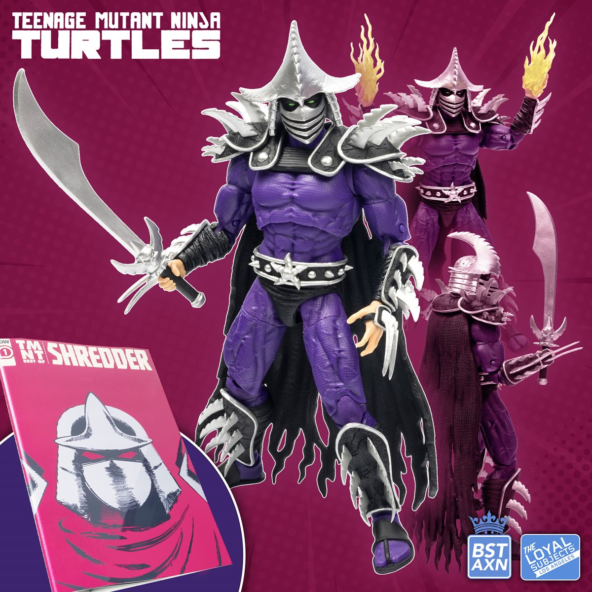 Teenage Mutant Ninja Turtles BST AXN XL Super Shredder 8-Inch 