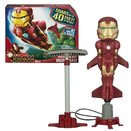 Rocket Blast Iron Man Figure