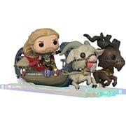 Thor: Love and Thunder Thor, Toothgnasher, and Toothgrinder Goat Boat Super Deluxe Pop! Ride, Not Mint