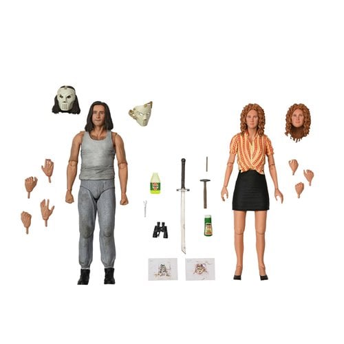 Teenage Mutant Ninja Turtles (1990 Movie) April O'Neil & Casey Jones Farm 7-Inch Scale Action Figure
