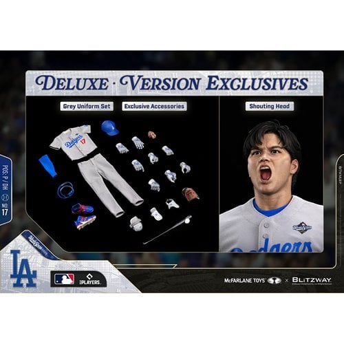 MLB McFarlane Sportspicks Los Angeles Dodgers Shohei Ohtani Deluxe Version 1:6 Scale Action Figure