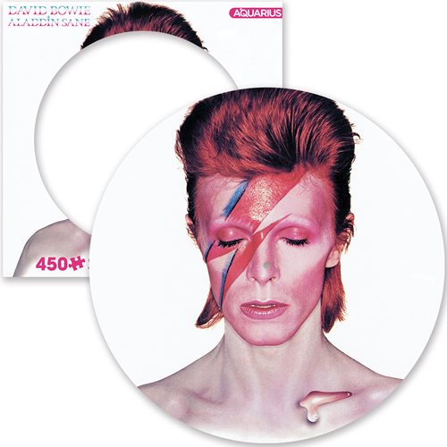David Bowie Aladdin Sane Album Art 450-Piece Picture Disc Puzzle