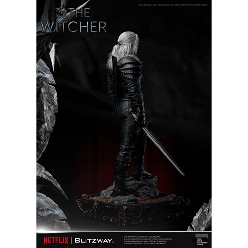 The Witcher Geralt of Rivia Infinite 1:3 Scale Statue