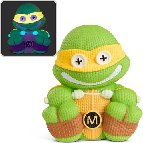 Teenage Mutant Ninja Turtles Michelangelo #372 Glow-in-the-Dark Handmade by Robots Vinyl Figure