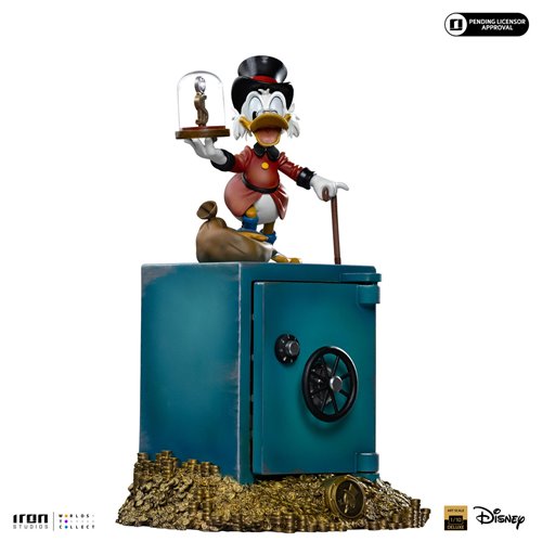 DuckTales Uncle Scrooge McDuck and Nephews 1:10 Art Scale Limited Edition Statue