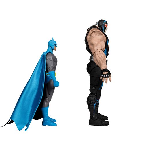 DC Multiverse: Knightfall Batman 7-Inch Scale Figure vs Bane Megafig Action Figure 2-Pack