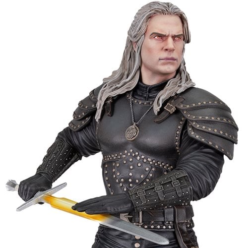 The Witcher (Netflix) Season 3 Geralt of Rivia 9 1/2-Inch Statue