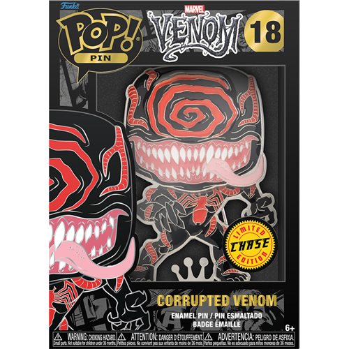 Venom Corrupted Large Enamel Pop! Pin
