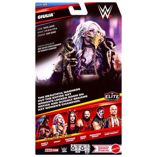 WWE NXT  Elite Collection Series 125 Giulia Action Figure
