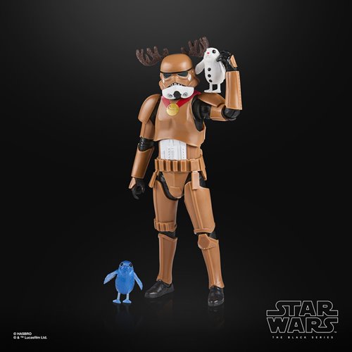 Star Wars The Black Series Stormtrooper (Holiday Edition) 6-Inch Action Figure