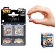 The Avengers The Infinity Saga Iron Man and Thor Funko Bitty Pop! Mini-Figure 2-Pack