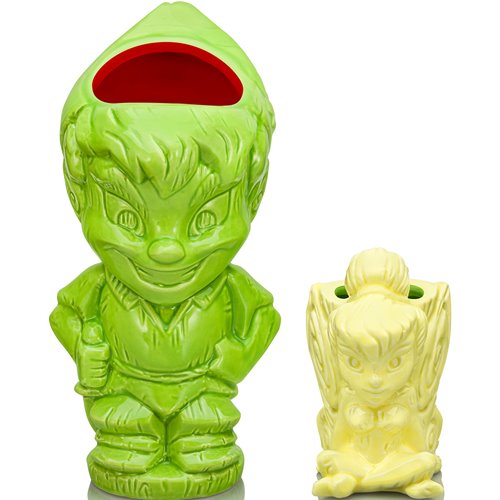 Peter Pan and Tinker Bell Geeki Tikis Mug 2-Pack