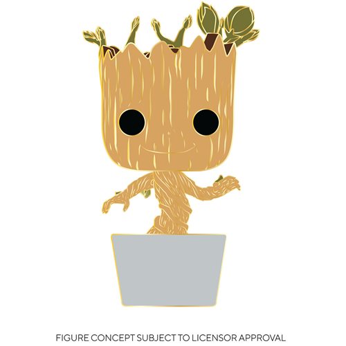 Guardians of the Galaxy Baby Groot Large Enamel Pop! Pin