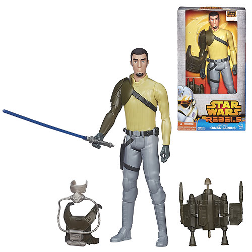 Star Wars Rebels Hero Kanan Jarrus Figure, Not Mint