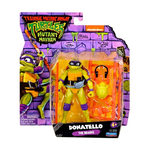 Teenage Mutant Ninja Turtles: Mutant Mayhem Movie Turtles Donatello Basic Figure