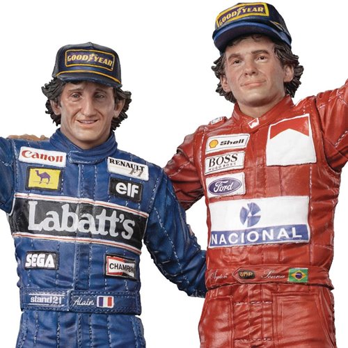 F1 Ayrton Senna The Last Podium Deluxe Art 1:10 Scale Statue