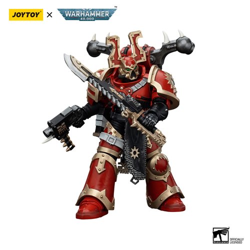 Joy Toy Warhammer 40,000 World Eaters Khorne Berzerker 1 1:18 Scale Action Figure