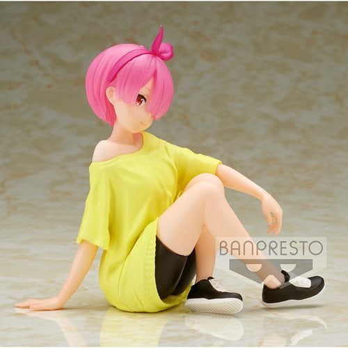 Re:Zero Starting Life in Another World Ram Training Style Version Relax Time Statue