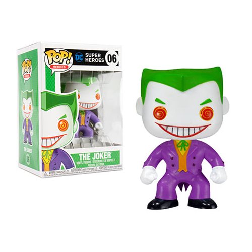 traagheid Dapperheid bossen Joker Batman Pop! Heroes Vinyl Figure - Entertainment Earth