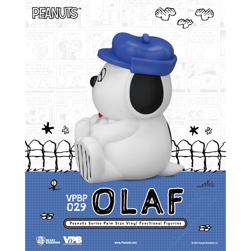 Peanuts Olaf VPBP-029 Peanuts Series Palm Size Vinyl Functional Piggy Bank