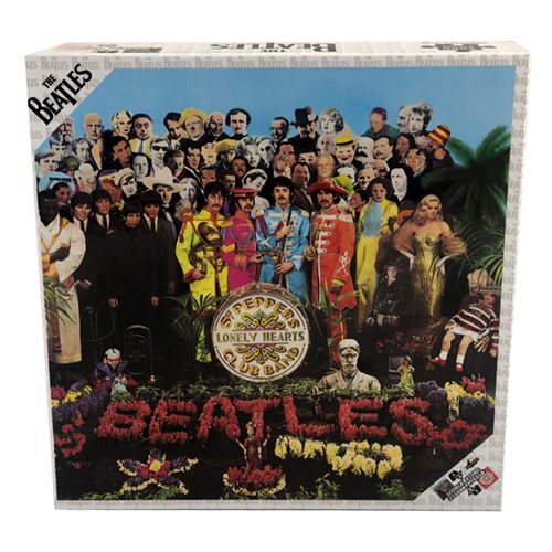 The Beatles Sgt Pepper Double Sided Album Art 1,000-Piece Jigsaw Puzzle