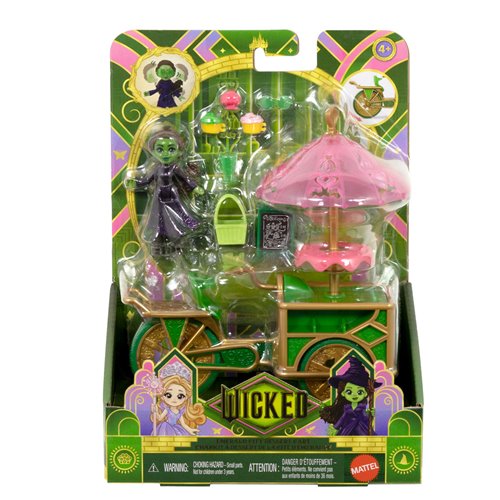 Wicked Emerald City Dessert Cart Playset with Doll
