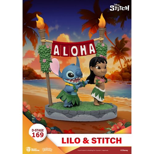 Lilo & Stitch DS-169 D-Stage Statue