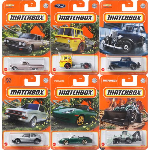Matchbox Car Collection 2022 Wave 2 Vehicles Case of 24