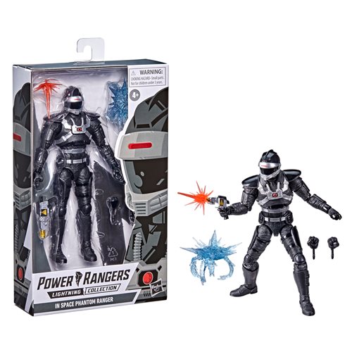 Power Rangers Lightning Collection In Space Phantom Ranger 6-Inch Action Figure