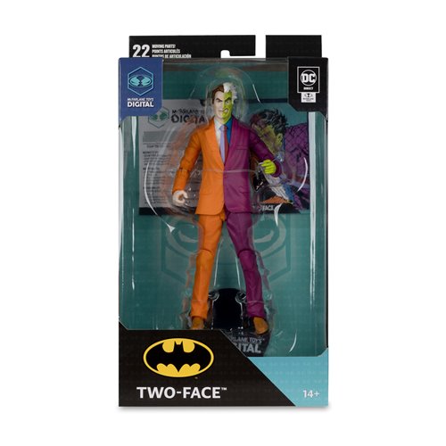 DC Direct Wave 4 Two-Face The Silver Age 7-Inch Scale Action Figure with McFarlane Toys Digital Coll