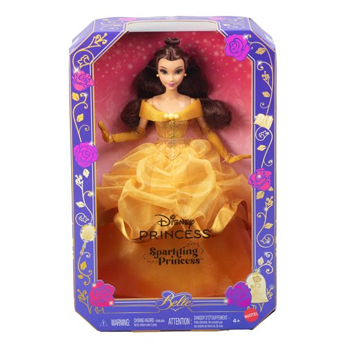 Disney Princess Sparkling Princess Belle Fashion Doll