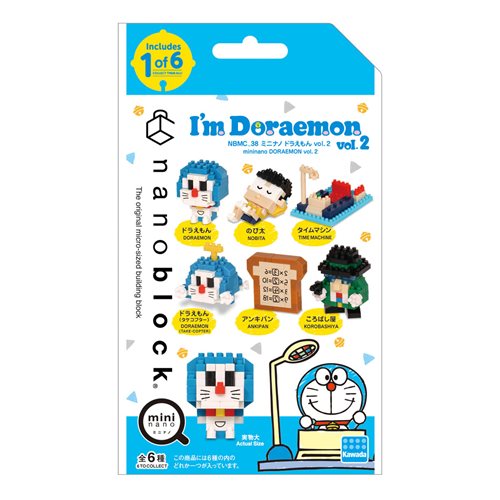 Doraemon Vol. 2 Nanoblock Mininano Set of 6