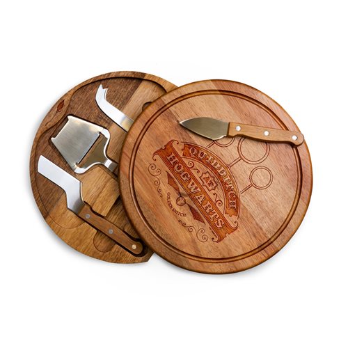 Harry Potter Quidditch Circo Cheese Cutting Board and Tools Set