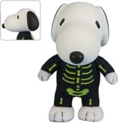 Peanuts Snoopy in Skeleton Outfit FigureKey 4 1/2-Inch Moveable Plush