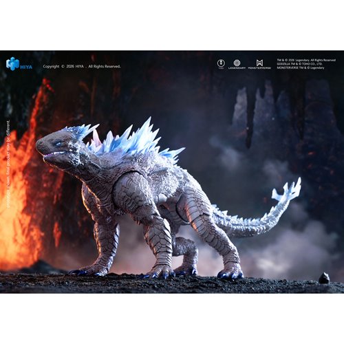 Godzilla x Kong: The New Empire Shimo Frost Bite Blast Exquisite Basic Plus Series None Scale 7-Inch