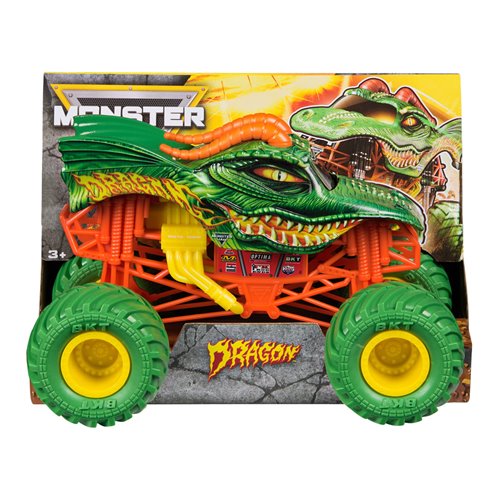 Monster Jam Monster Truck Mix 26 1:24 Scale Vehicle Case of 4