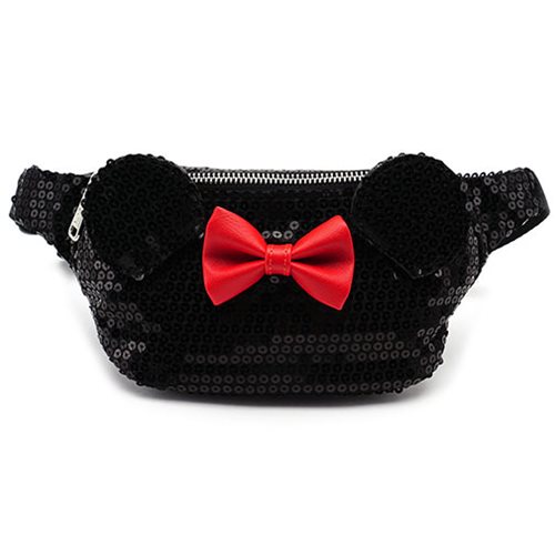 Black Sequin Minnie Mouse Wallet – a rainbow in your cloud
