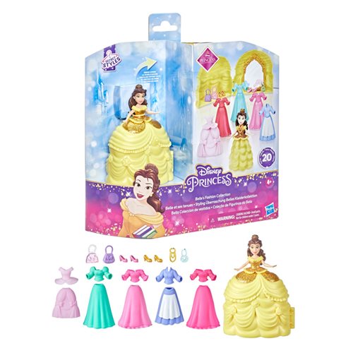 Disney Princess Secret Styles Belle's Fashion Collection Doll