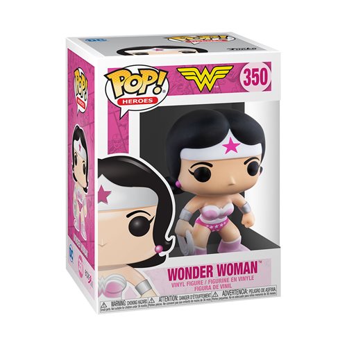 Wonder Woman Breast Cancer Awareness Pop! Vinyl Figure