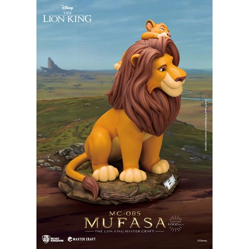 The Lion King Mufasa MC-085 Master Craft Statue