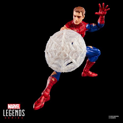 Spider-Man Marvel Legends Magic: The Gathering Battle-Damaged Spider-Man 6-Inch Action Figure and Ca