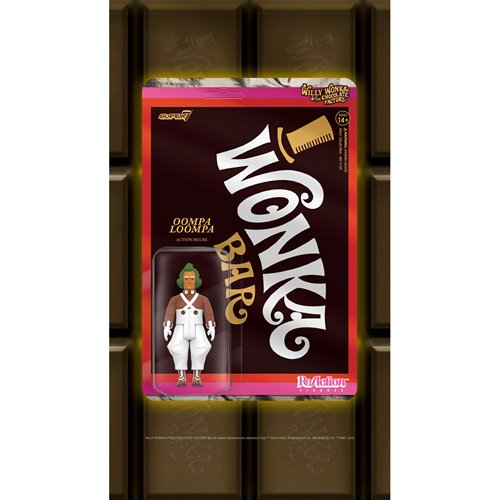 Willy Wonka and the Chocolate Factory Oompa Loompa 3 3/4-Inch ReAction Figure