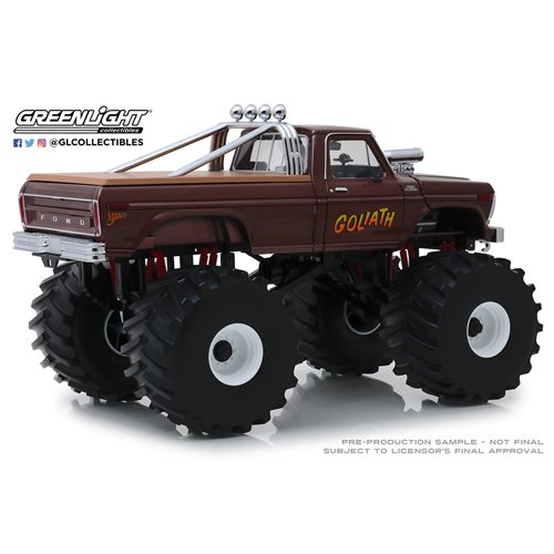 Kings of Crunch Goliath 1979 Ford F-250 1:18 Scale Monster Truck