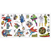 Superman Classic Characters Peel and Stick Wall Decals