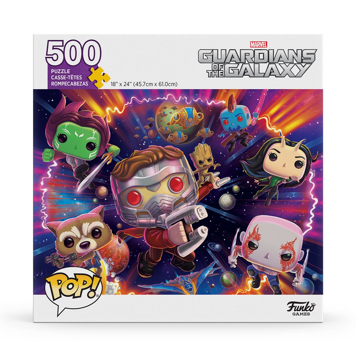 poeder radioactiviteit Enzovoorts Guardians of the Galaxy 500-Piece Pop! Puzzle