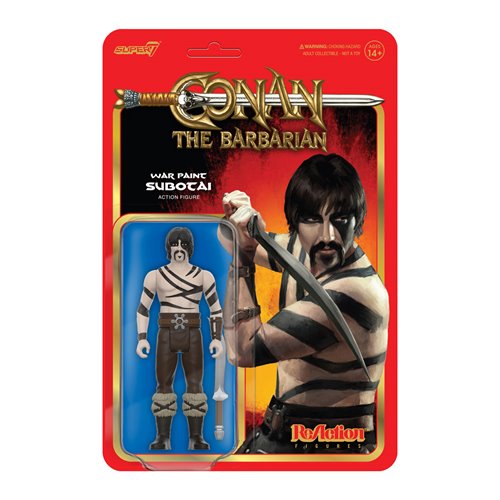 Conan the Barbarian Subotai (War Paint) 3 3/4-Inch ReAction Figure