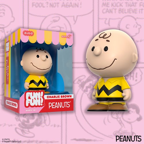 Peanuts Charlie Brown (Yellow Shirt) FUN! FUN! Vinyl Figure