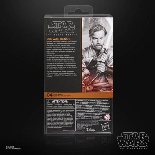 Star Wars The Black Series Obi-Wan Kenobi (Revenge of the Sith) 6-Inch Action Figure
